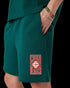 CASABLANCA Gothic Stacked Logo Sweatshort Mens Apparel